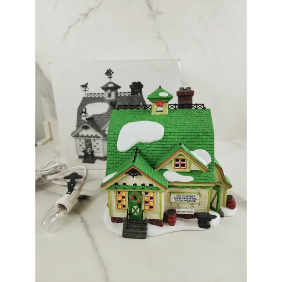 Department 56 Van Guilder's Ornamental Ironwork New England Village 1997 w/ Box - Picture 3 of 16